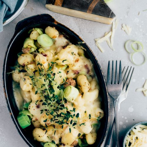 Recept gnocchi met prei