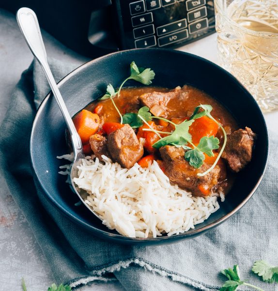goulash uit de slowcooker