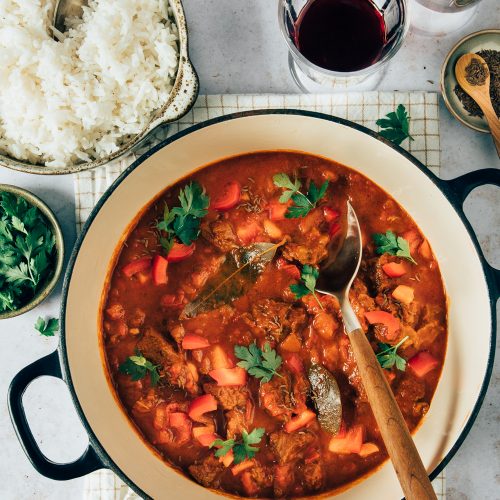 Goulash met rundvlees