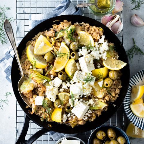 Griekse risotto