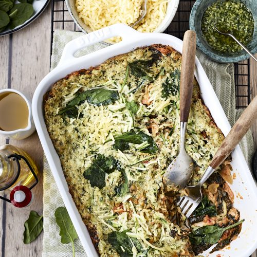Groene lasagne