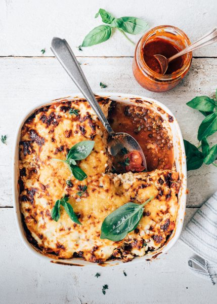 Lasagne uit de airfryer
