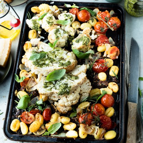 Hele bloemkool uit de oven