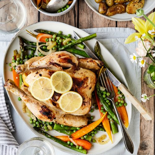 Hele kip uit de slowcooker