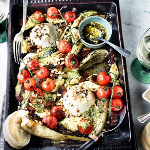 Italiaanse traybake