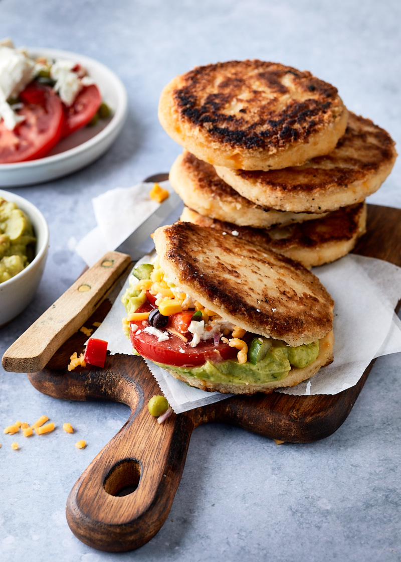 Arepa’s met kaas