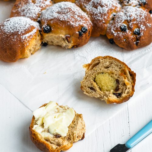 Kerstboom brood met spijs