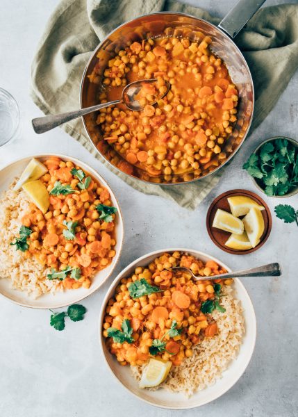 Kikkererwten curry