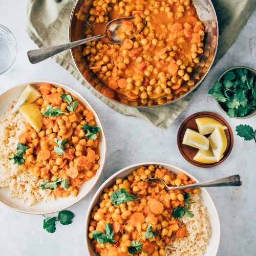 Kikkererwten curry