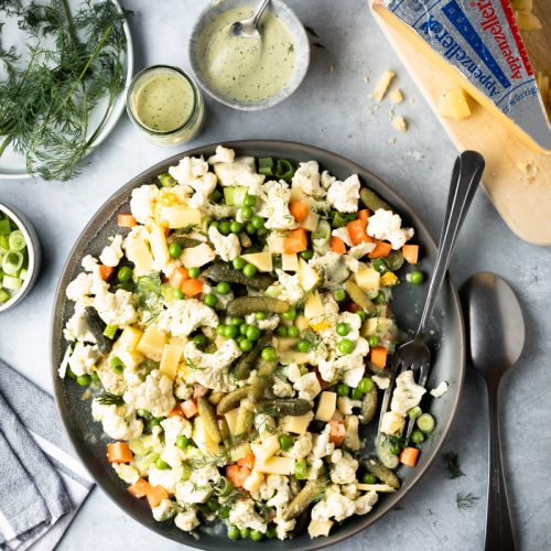 Koolhydraatarme salade huzarenstyle