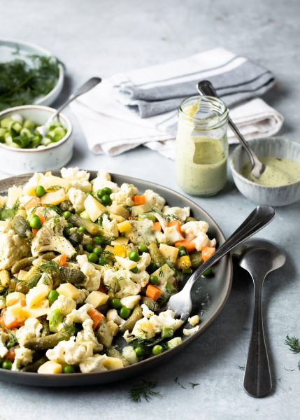 Koolhydraatarme huzarensalade
