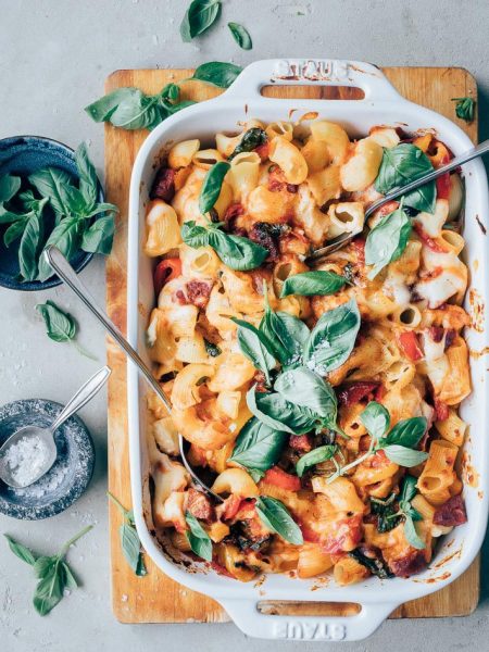 ovenpasta met kaassaus
