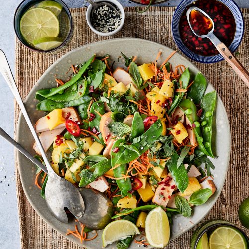 Mango kip salade
