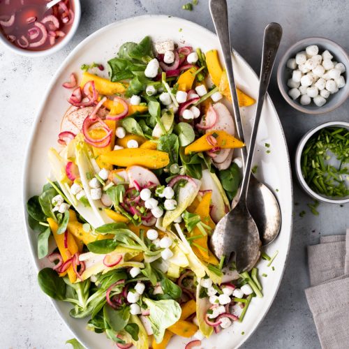 salade met mango