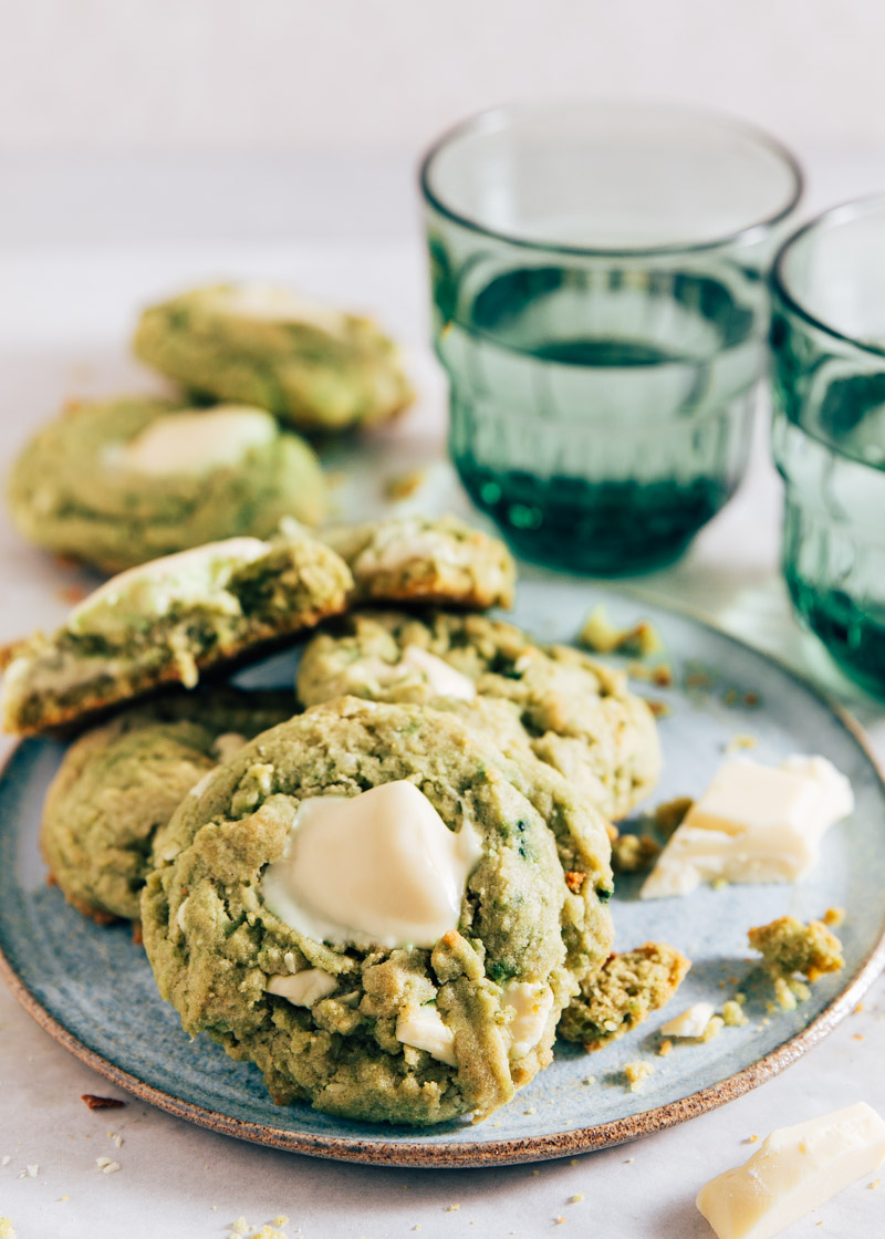 Matcha koekjes