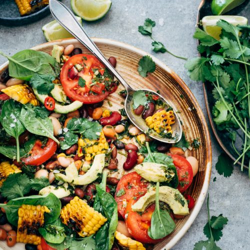Mexicaanse bonensalade