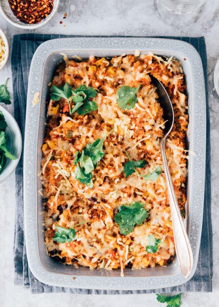 Mexicaanse ovenschotel