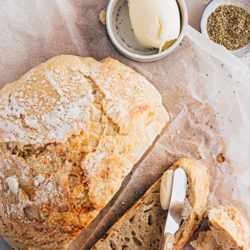 No knead brood dutch oven