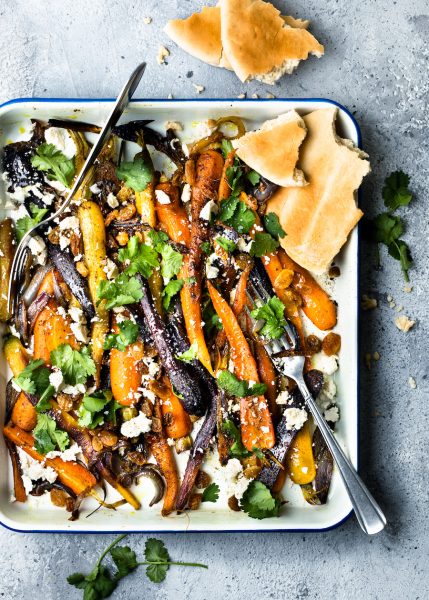 wortels uit de oven