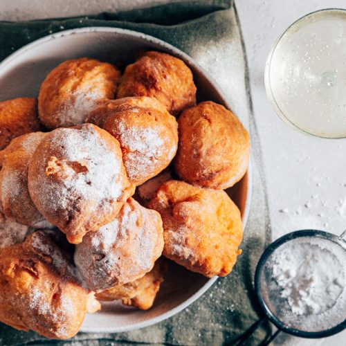 Oliebollen bakken