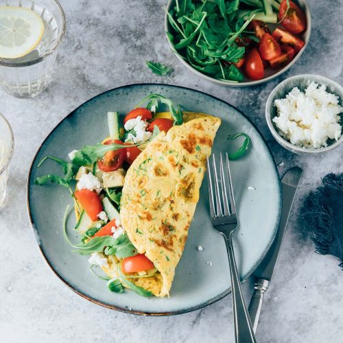 Omelet wrap