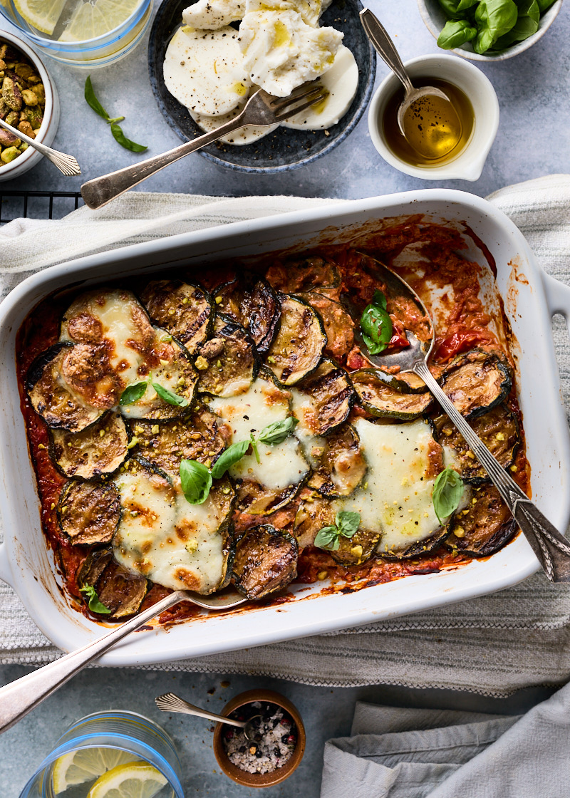 Ovenschotel met courgette
