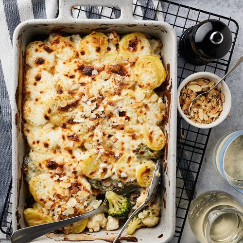 Ovenschotel met broccoli en gehakt