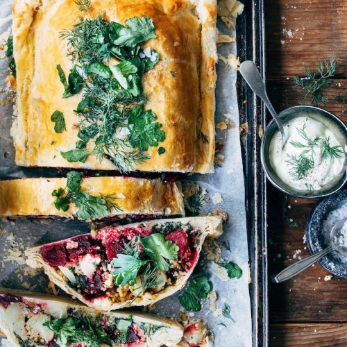 bieten Strudel
