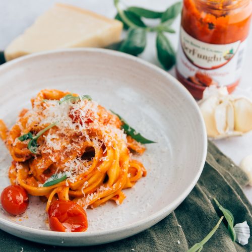 Pasta met 'nduja