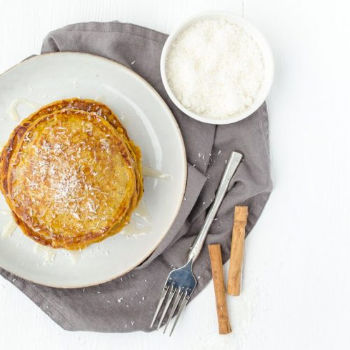Pompoen kokospannenkoekjes
