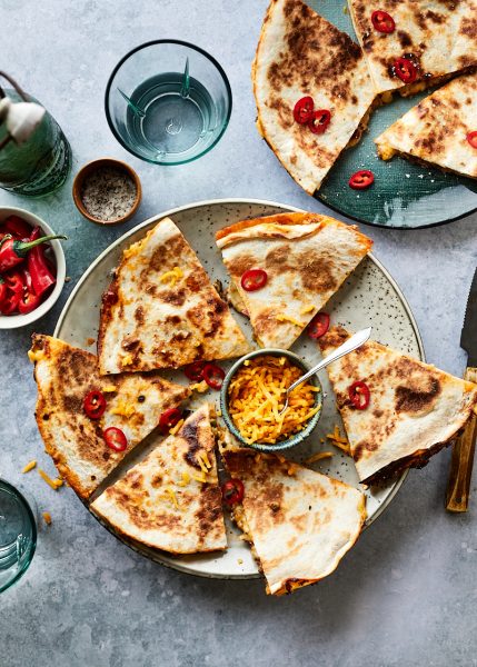 Quesadilla's met gehakt