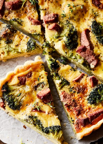 Quiche lorraine broccoli / quiche recepten met bladerdeeg
