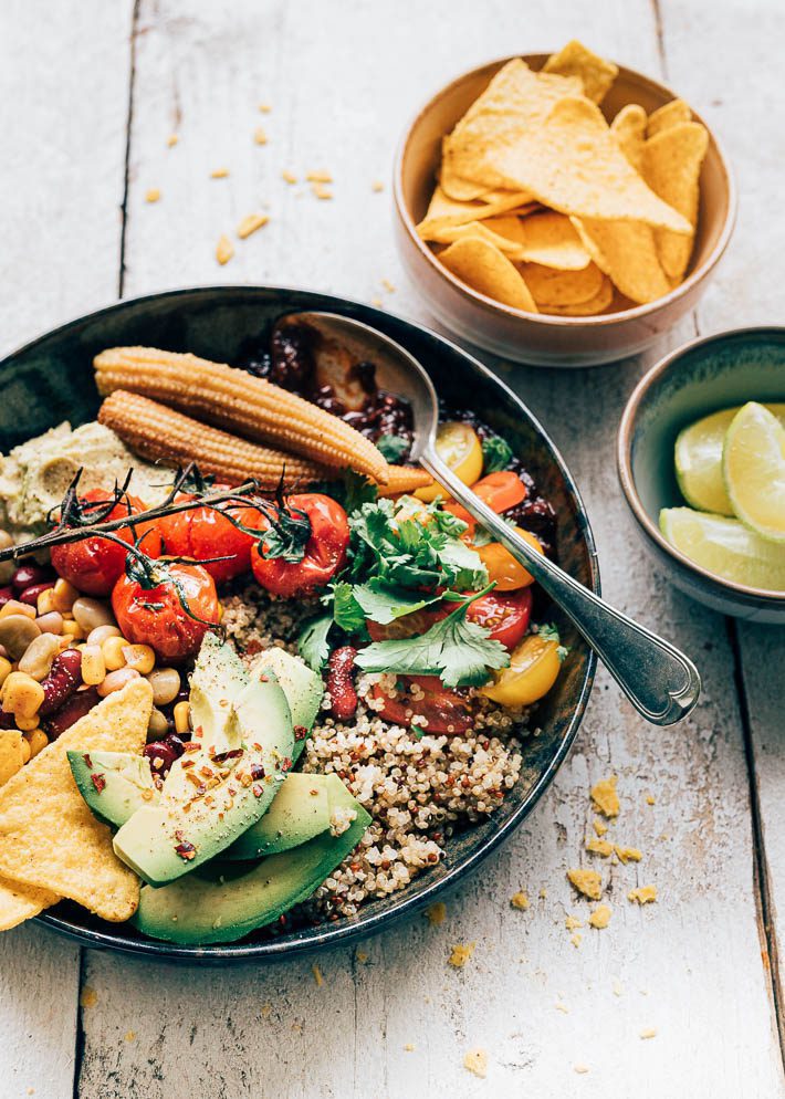 Mexicaanse quinoa salade