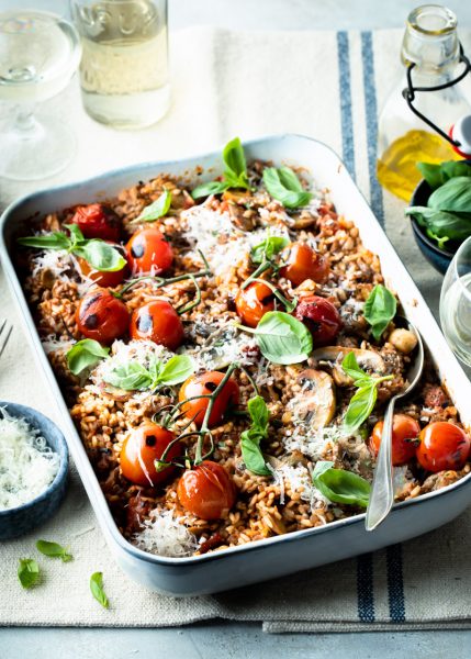 Risotto met gehakt