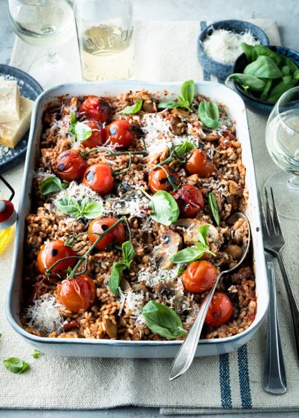 Risotto met gehakt