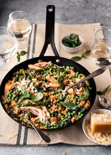 Risotto met kip