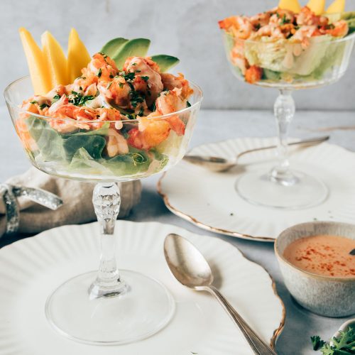 Rivierkreeftjes cocktail
