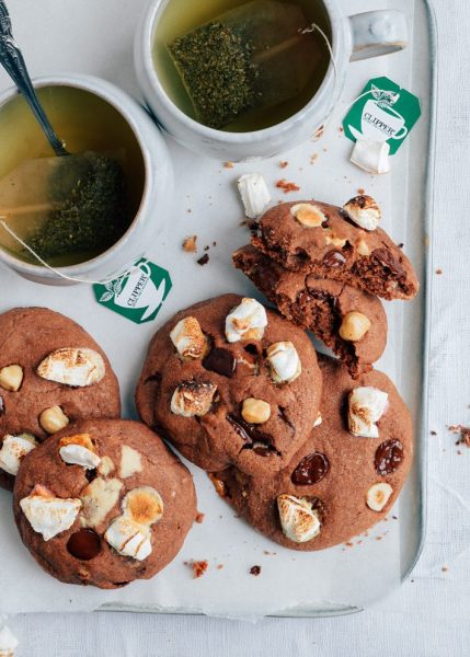 Recept rocky road chocoladekoekjes