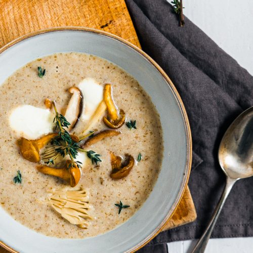 Paddenstoelensoep recept