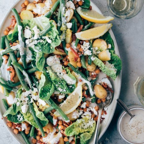 Sperziebonen salade