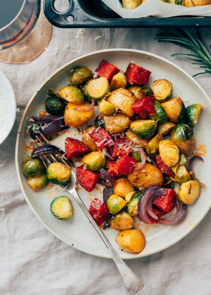 Spruitjes traybake