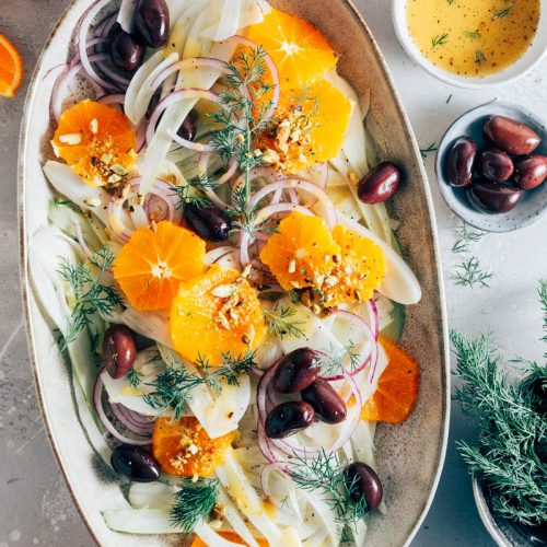 Salade met venkel en sinaasappel