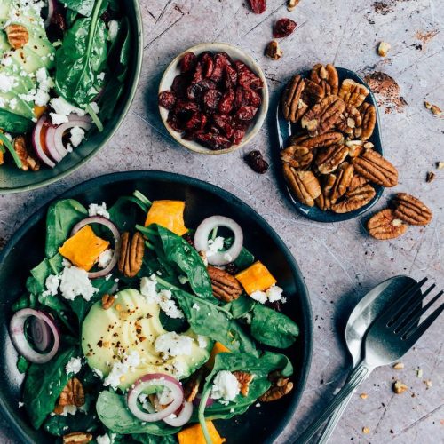 Zoete aardappel salade recept