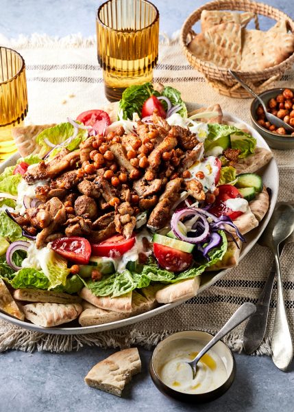 Shoarma salade