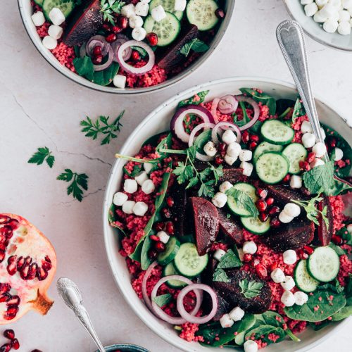 Simpele couscous salade
