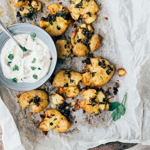 Smashed potato