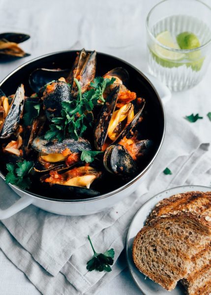 Recept Spaanse mosselen