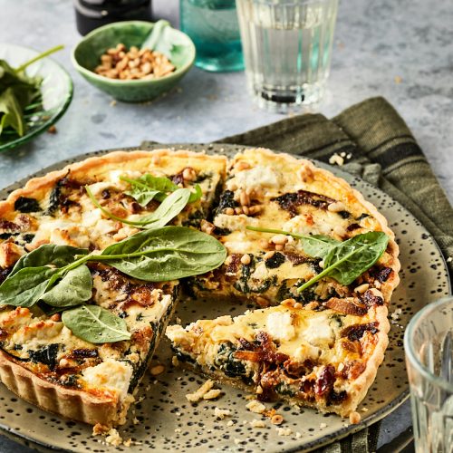 Spinazie quiche - paasdiner recepten