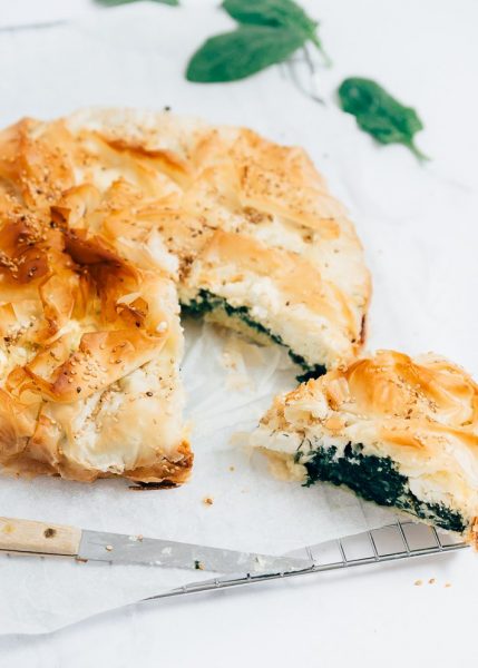 spinazietaart met feta