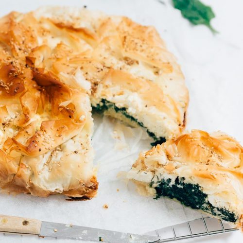 spinazietaart met feta